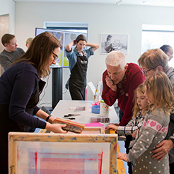 Cranbrook Art Museum Art Lab. Link to Gifts from Retirement Plans