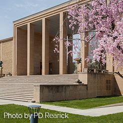 Cranbrook Art Museum Front Exterior. Photo credit PD Rearick. Link to Gifts of Real Estate