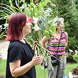 Photo of Cranbrook House and Gardens volunteers. Link to Life Stage Gift Planner Ages 45-65 Situations.