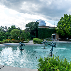 Cranbrook Institute of Science Exterior Fountain. Link to Tangible Personal Property